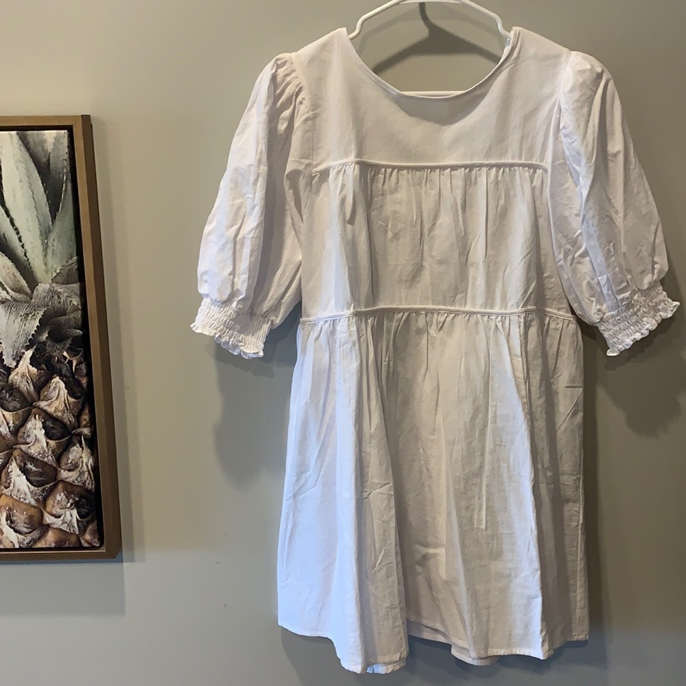 White dress